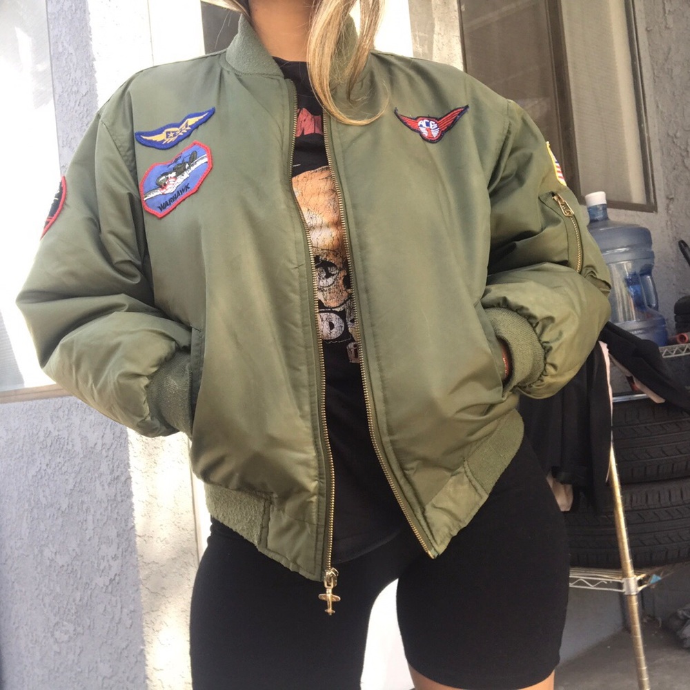 Vintage bomber jacket